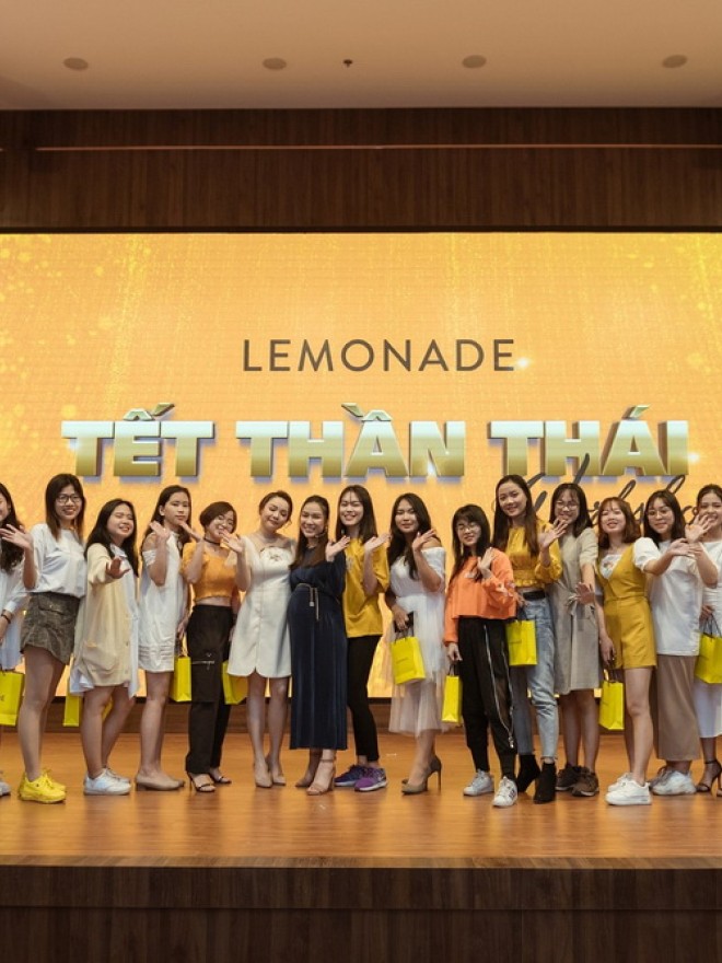 Trang trí sự kiện Lemonade WIGI